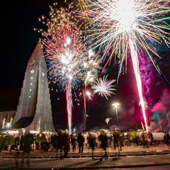 An audio postcard from Reykjavic on New Year's Eve 2018-2019