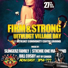 SLINGERZ FAMILY LIVE AT UITVLUGT VILLAGE DAY PT.2 STARRING DJ GARWIN & DJ CASH MONEY DEC.2018