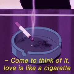 cigarette.