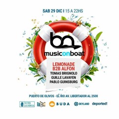 Pablo Guinsburg @ Music On Boat 29-12-2018