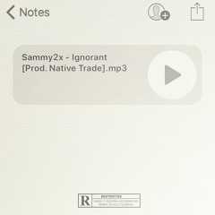 Ignorant [Prod. Native Trade]