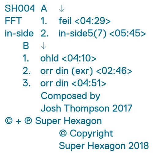 FFT - in-side [SH004] Previews (Out Now)