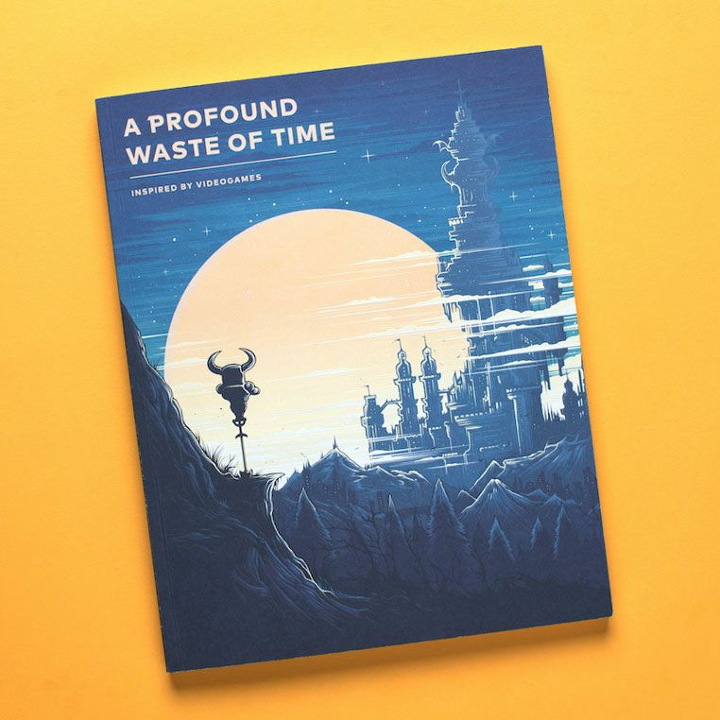 The art and craft of video games in A Profound Waste of Time episode artwork