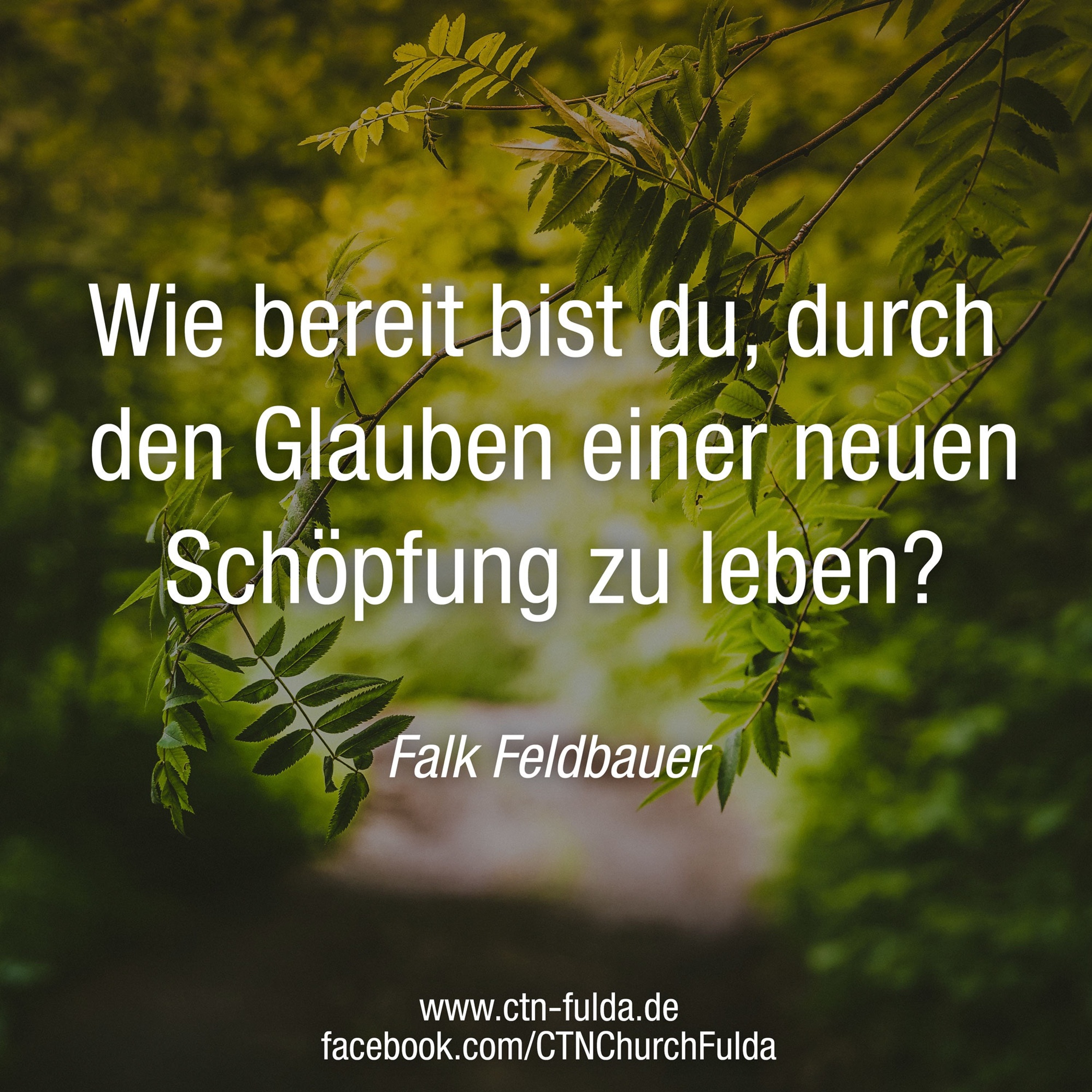 Falk Feldbauer - Wo stehst du in deiner Schlacht des Glaubens (Serie 6/30.12.2018) episode artwork