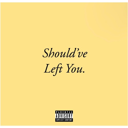 Should've Left You. (Prod. Illuid Haller)