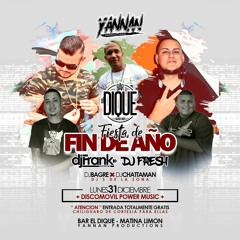 DJ FRANK PLATINUM CREW LIVE AT MATINA - BAR EL DIQUE - 31 DE DICIEMBRE -