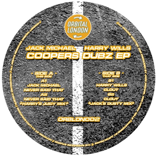 Jack Michael / Harry Wills - Coopers Dubz EP (ORBLDN-002)
