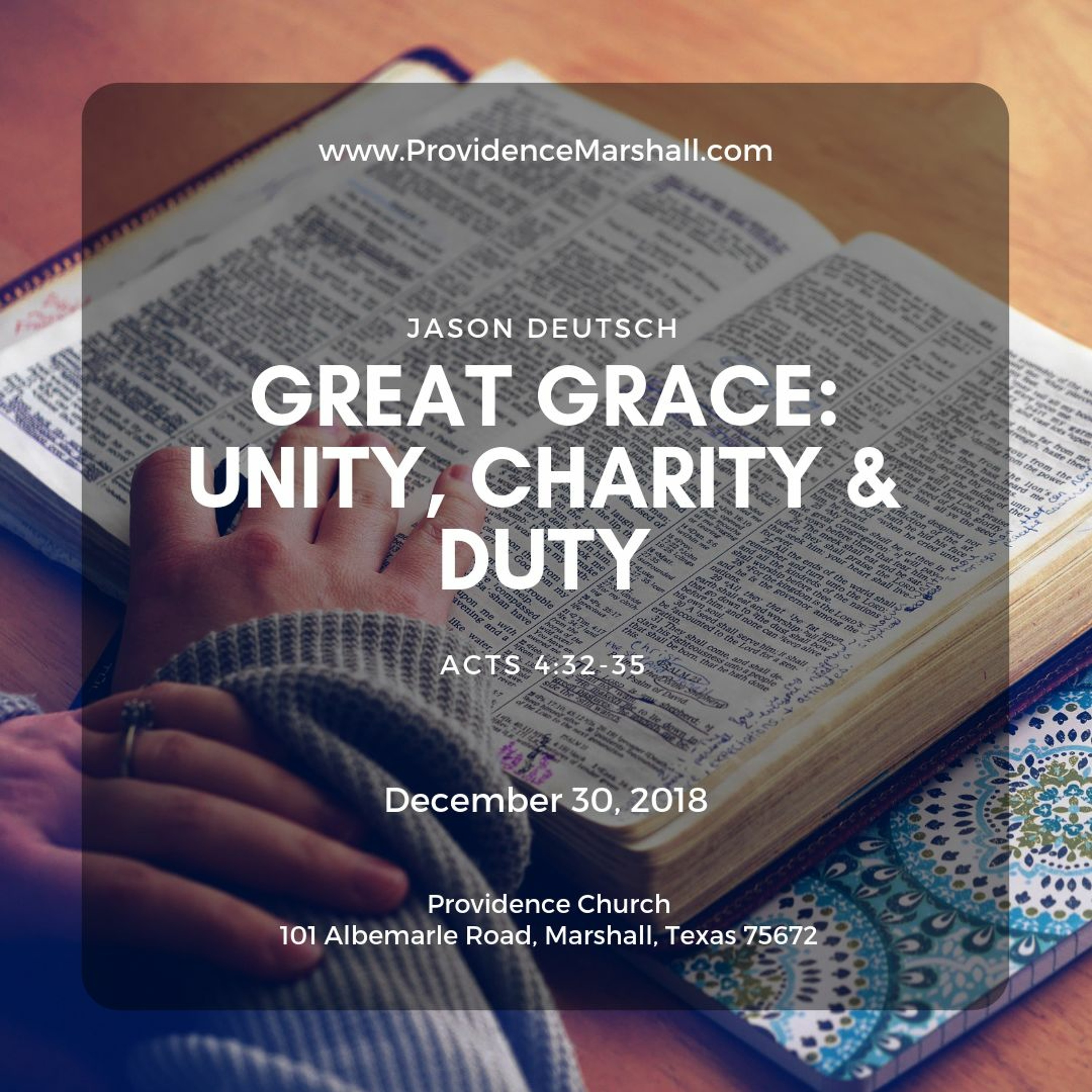 Providence Sermons