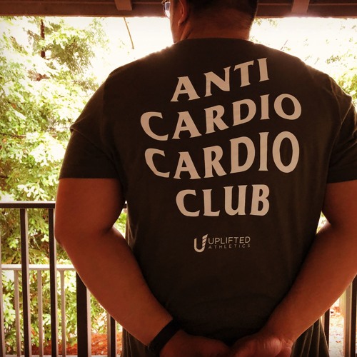 anti cardio cardio club shirt