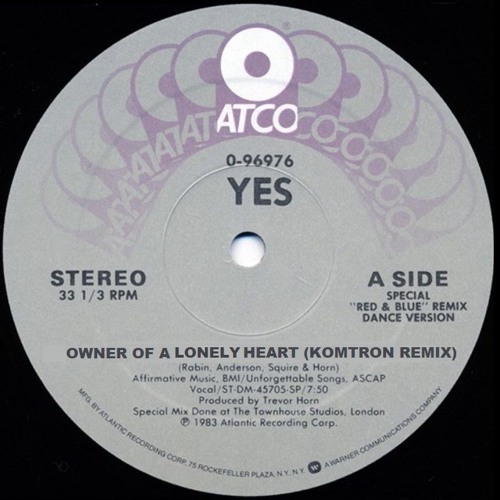 Owner Of A Lonely Heart (Komtron Remix)