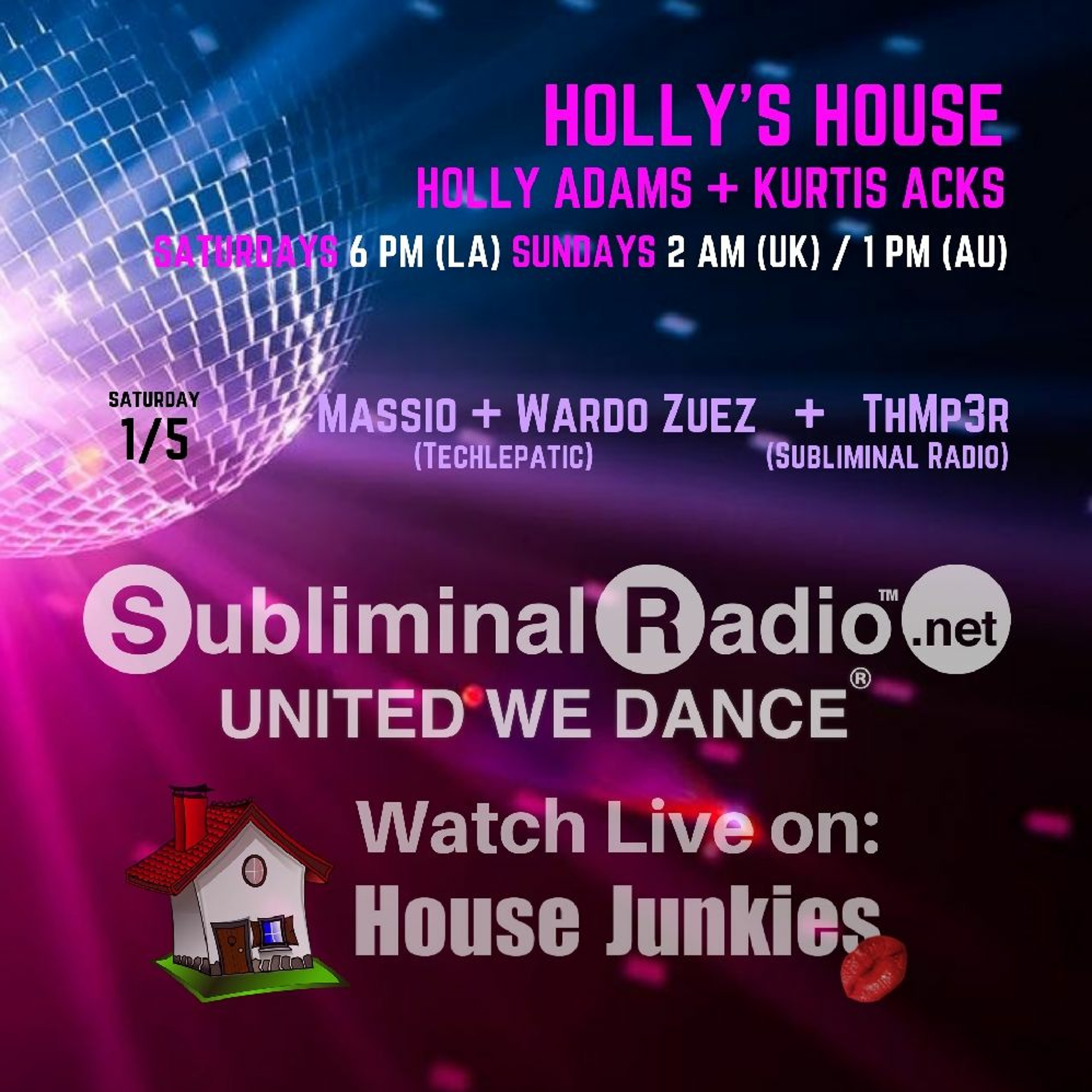 Massio | Holly's House on Subliminal Radio | Show 057 episode artwork