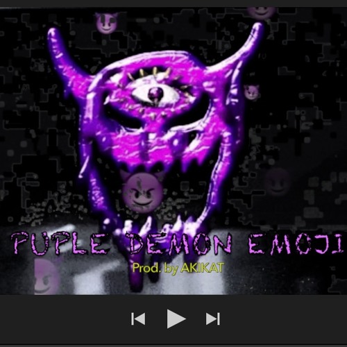 PURPLE DEMON EMOJI
