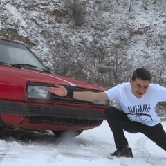 Един Фолксваген С Цвят Червен