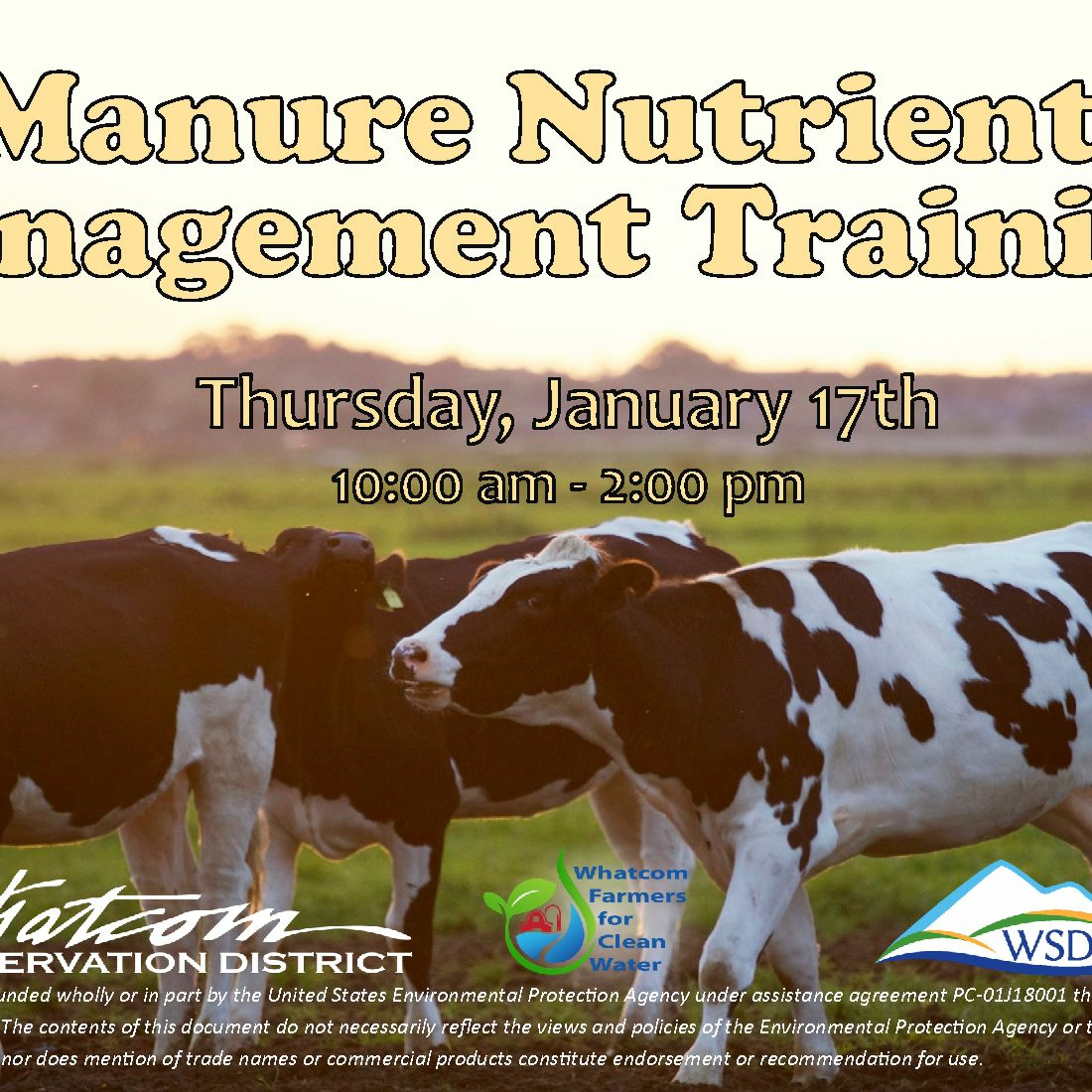 Conservation scientist invites farmers to annual nutrient management event