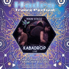 KABADROP LIVE @ HADRA TRANCE FESTIVAL 2018 [09.09] 02:00/03:00