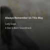 Lady Gaga Always Remember Us This Way Mp3