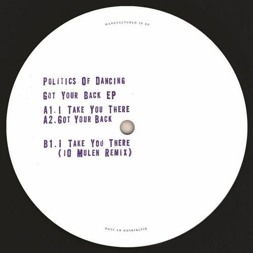 Premiere : Politics Of Dancing - I Take You There (iO Mulen Remix) (POD018)