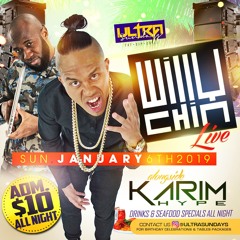 Ultra Sundays Ft Karim Hype & Willy Chin LiVe (01. 6. 2k19)