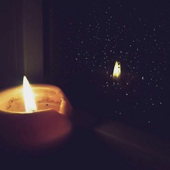 On the floor of the shower.