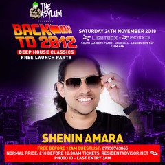 Shenin B2B Allstars LIVE SET @ #BackTo2012 24th Nov @ Fire + Lightbox