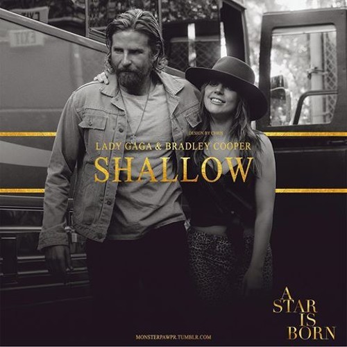 Песню shallow леди гага. Леди Гага Bradley Cooper shallow. Гага и Купер shallow. Lady Gaga shallow обложка. Брэдли и Гага shallow.