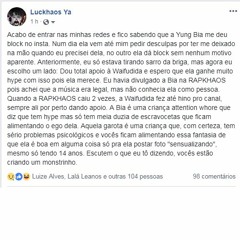 Cadê tua orelha, sua feiosa? (DISS PRA YUNG BIA PARTE 2)