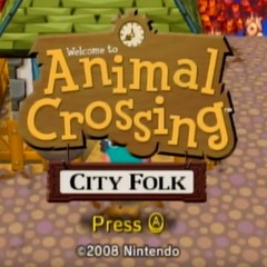 Animal Crossing: City Folk - Title Screen