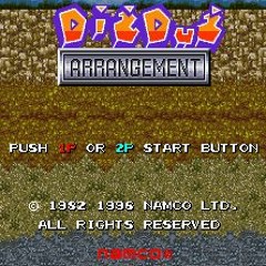 Area 6 - Moon's Surface - Dig Dug Arrangement OST