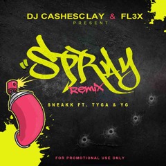 DJ CASHESCLAY & FL3X - SPRAY (MOOMBAHTON REMIX)