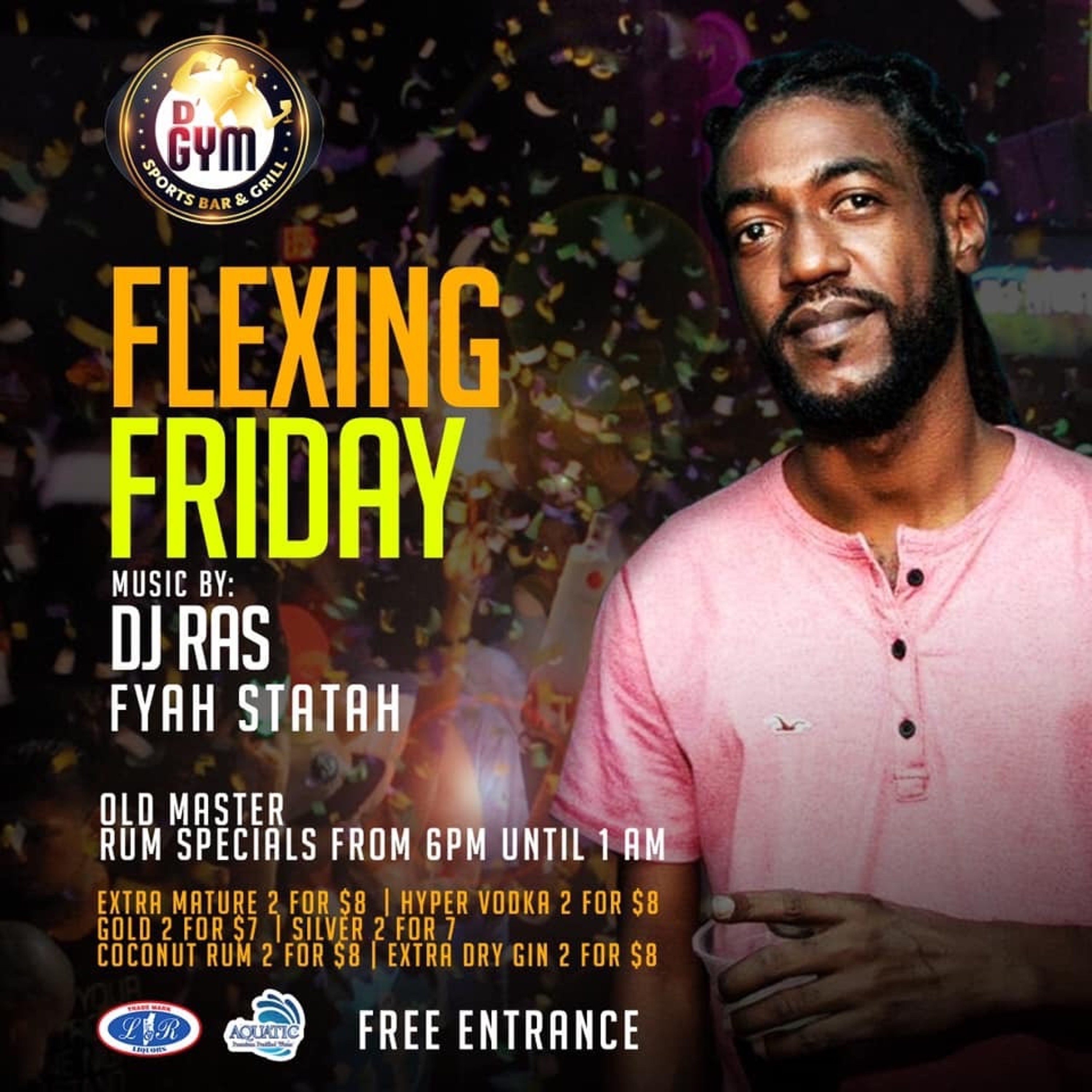 FLEXING FRIDAY @ D GYM (EARLY VYBZ) episode artwork
