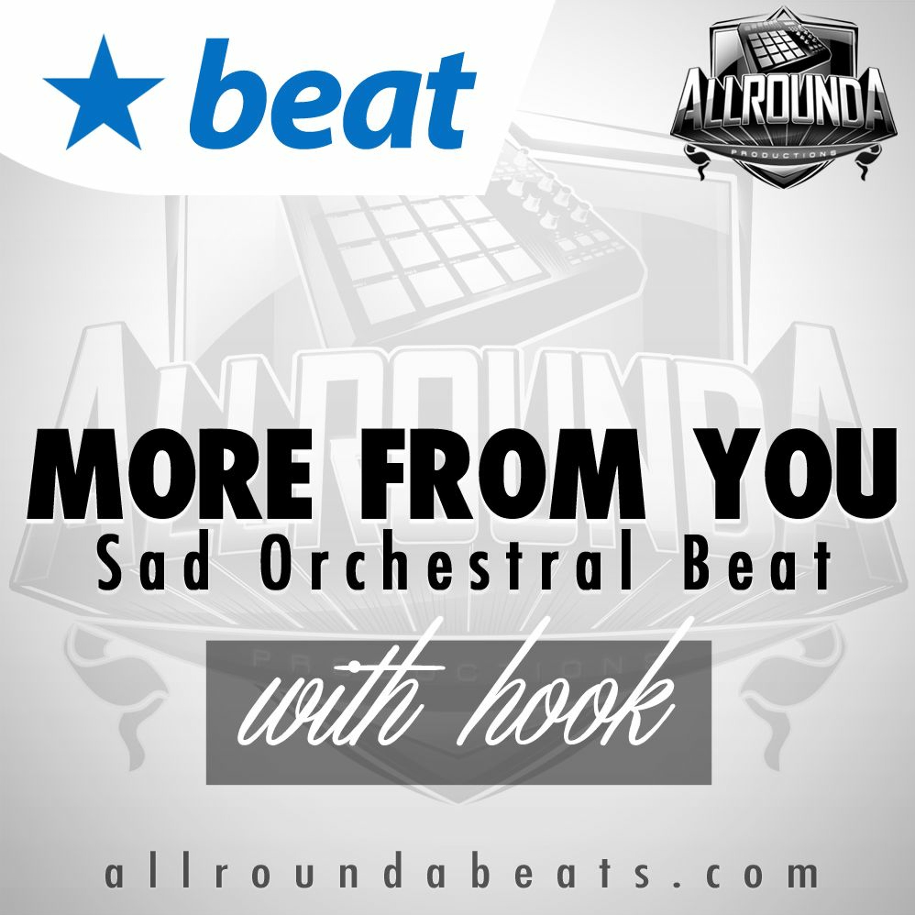 Instrumental With Hook - MORE FROM YOU - (Sad Rap Beat by Allrounda) episode artwork