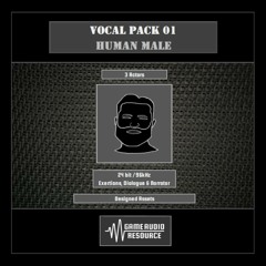 GAR SFX LIB Vocal Pack 01 Human Male