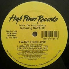 Tony Garcia  Feat  Natalie - I Want Your Love