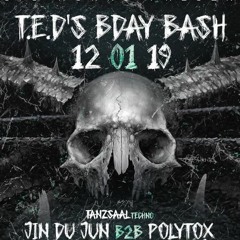 Jin du Jun b2b Polytox @ Music Horns pres. T.E.D.´s Birthday // Ms Connexion Mannheim 12.01.19