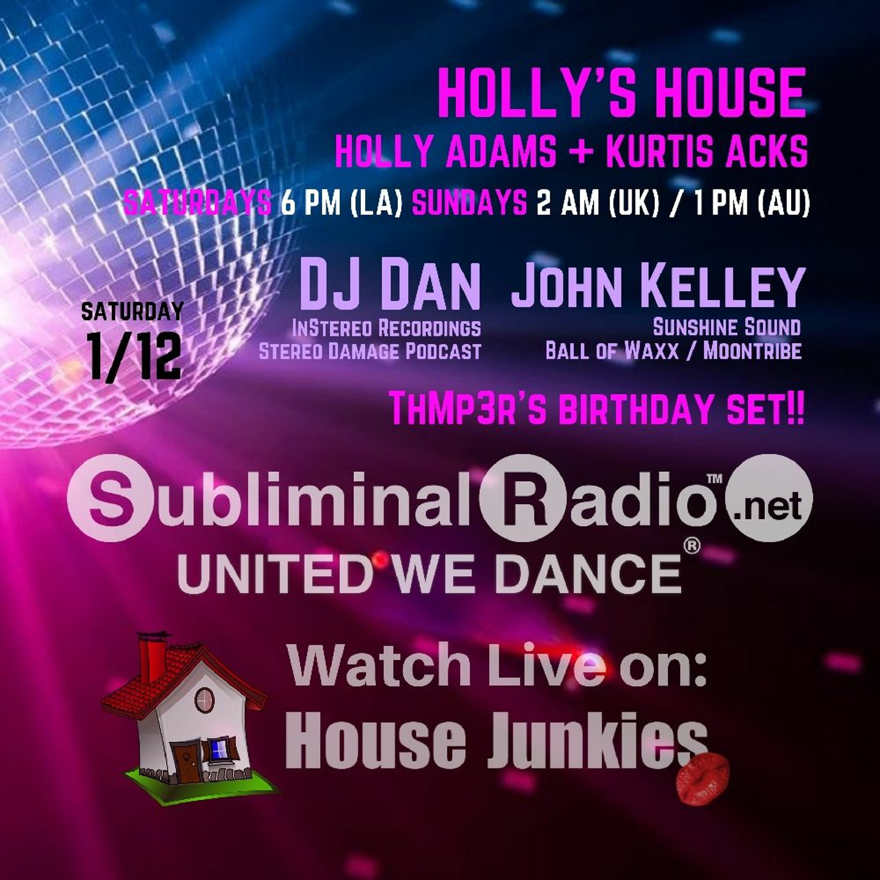 ThMp3r | Holly's House on Subliminal Radio | Show 058 episode artwork