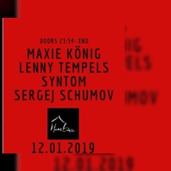 Syntom @ Volumen XVII - Homebase Lounge, Ludwigshafen (12.01.2019)