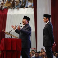 Pidato Kebangsaan Prabowo Subianto Indonesia Menang