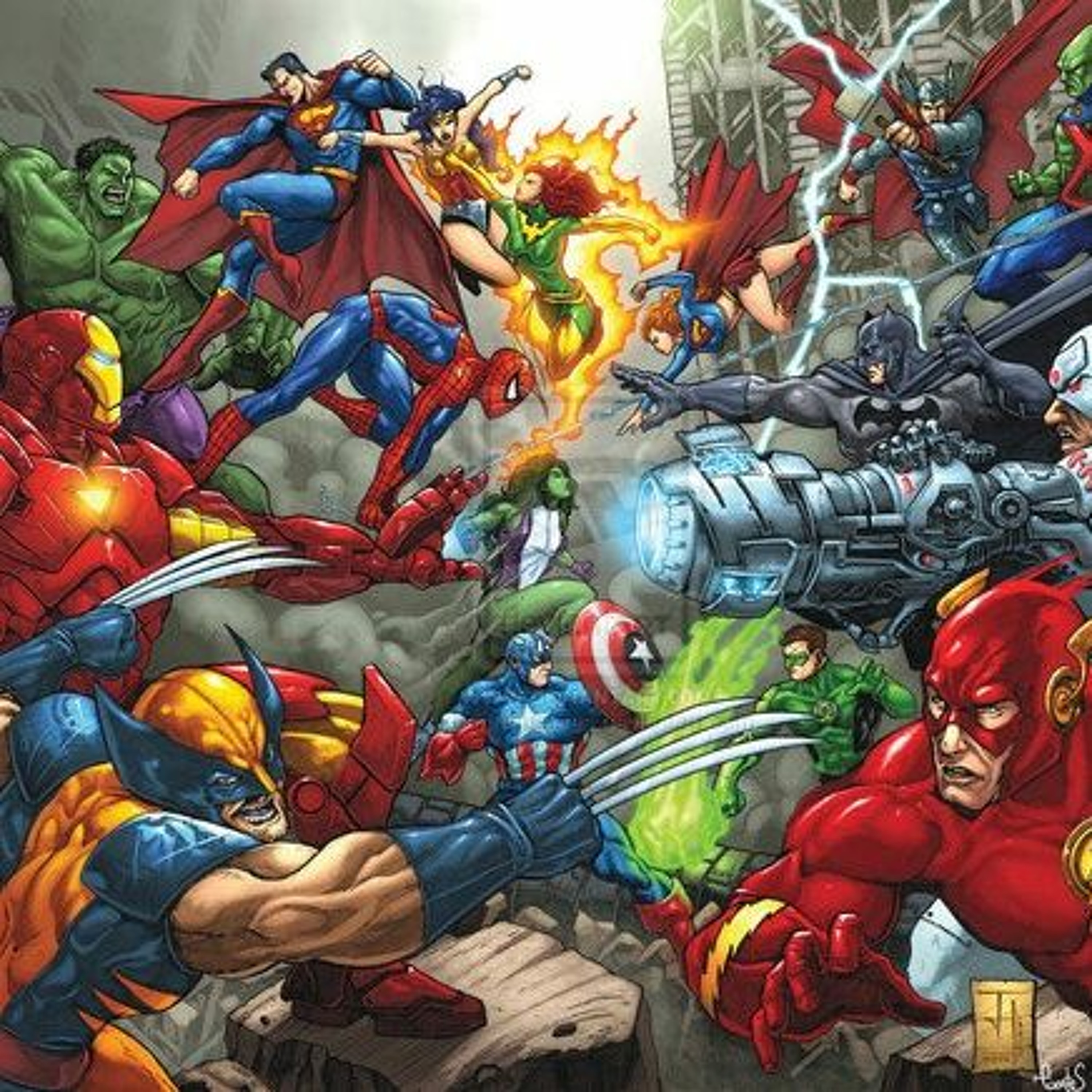 Episode 6 - DC vs Marvel: Dawn Of Darkness. episode artwork