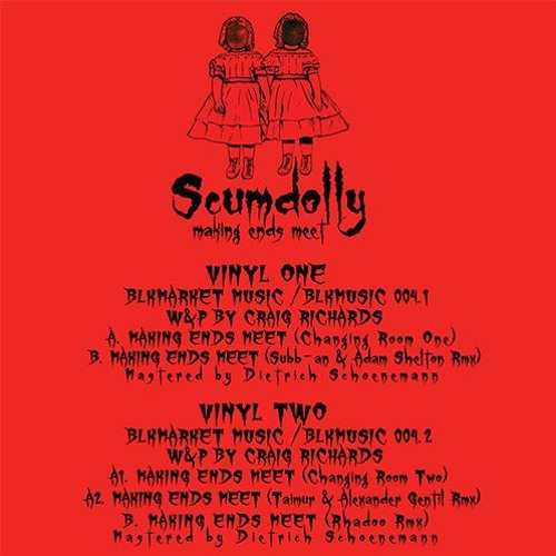 Vinyl Two A2 Scumdolly Making Ends Meet (Taimur & Alexander Gentil Remix)