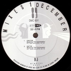 DMC Mixes - Best Of '89 Rap - The Commission - December '89