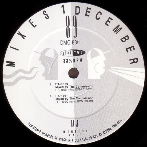 DMC Mixes - Best Of '89 Rap - The Commission - December '89