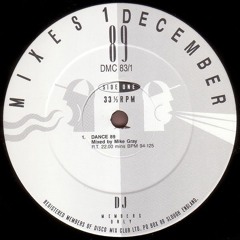 DMC Mixes - December 1989 - Dance '89 - Mike Gray