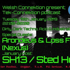 Tek-Connektion Podcast Jan 2019 - Arondeus & Loss Function and SH13/Sted Hellvis