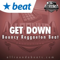 Instrumental - GET DOWN - (Bouncy Reggaeton Beat by Allrounda)