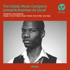 Business As Usual January 2019: Luke Solomon + Special Guest Soul Clap