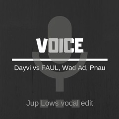 Voice Vs Changes (Jup Lows Vocal Edit)