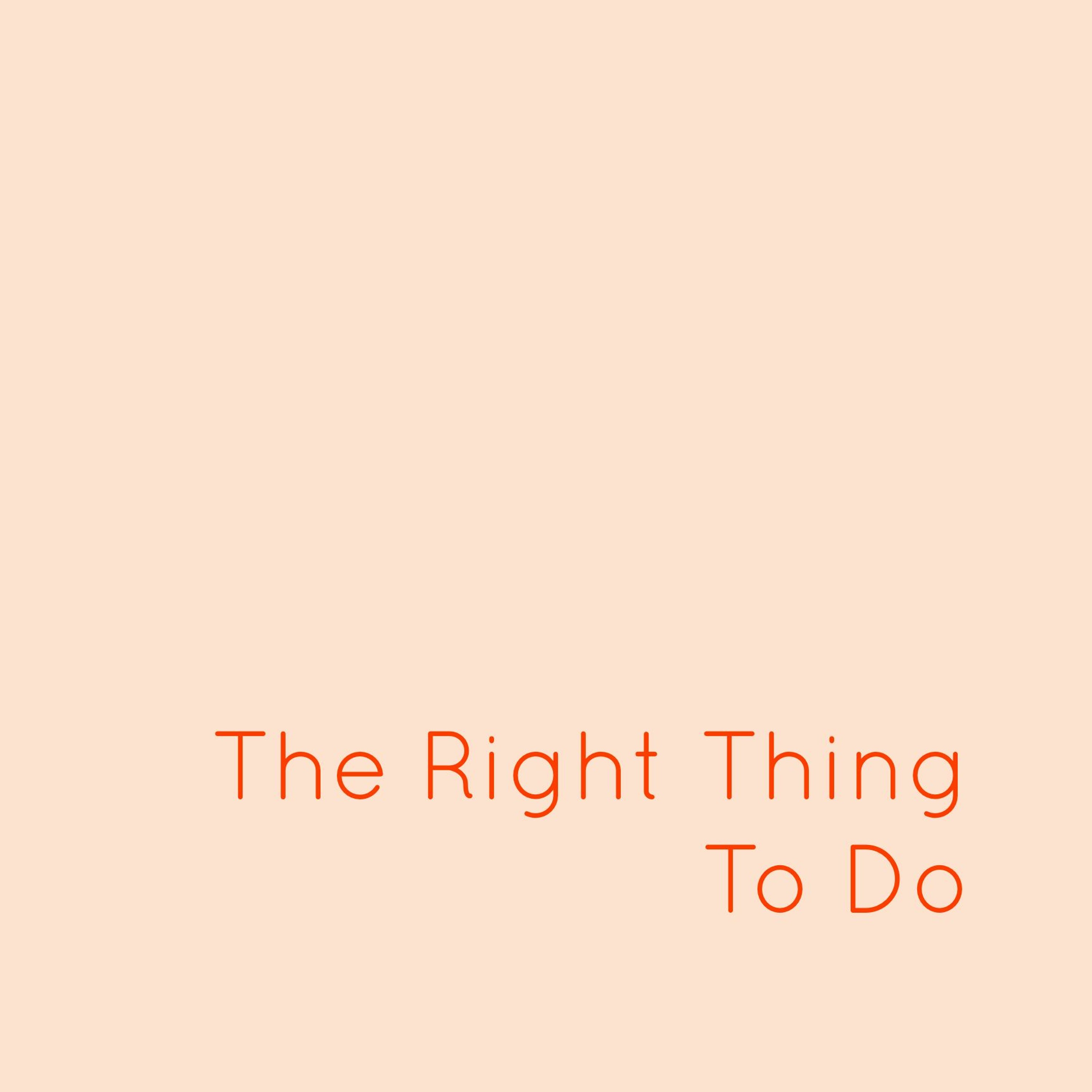 Ep 15: The Right Thing To Do episode artwork