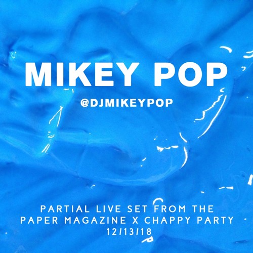 Paper Magazine X Chappy Holiday Party - 12/13/18 - Partial Live Set from Up & Down NYC