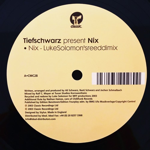 Tiefschwarz "Nix" (Luke Solomon'sreedimix)