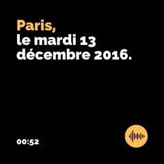 Mardi 13 décembre 2016 - Harcèlement - Cage d'escalier : 1/2